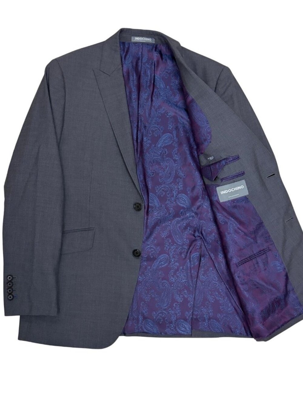 $700 INDOCHINO Blazer Luxury WOOL Business Casual Sport Coat Jacket Mens 40R